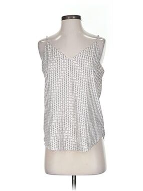 Express Beige Cami with Black Geometric Print